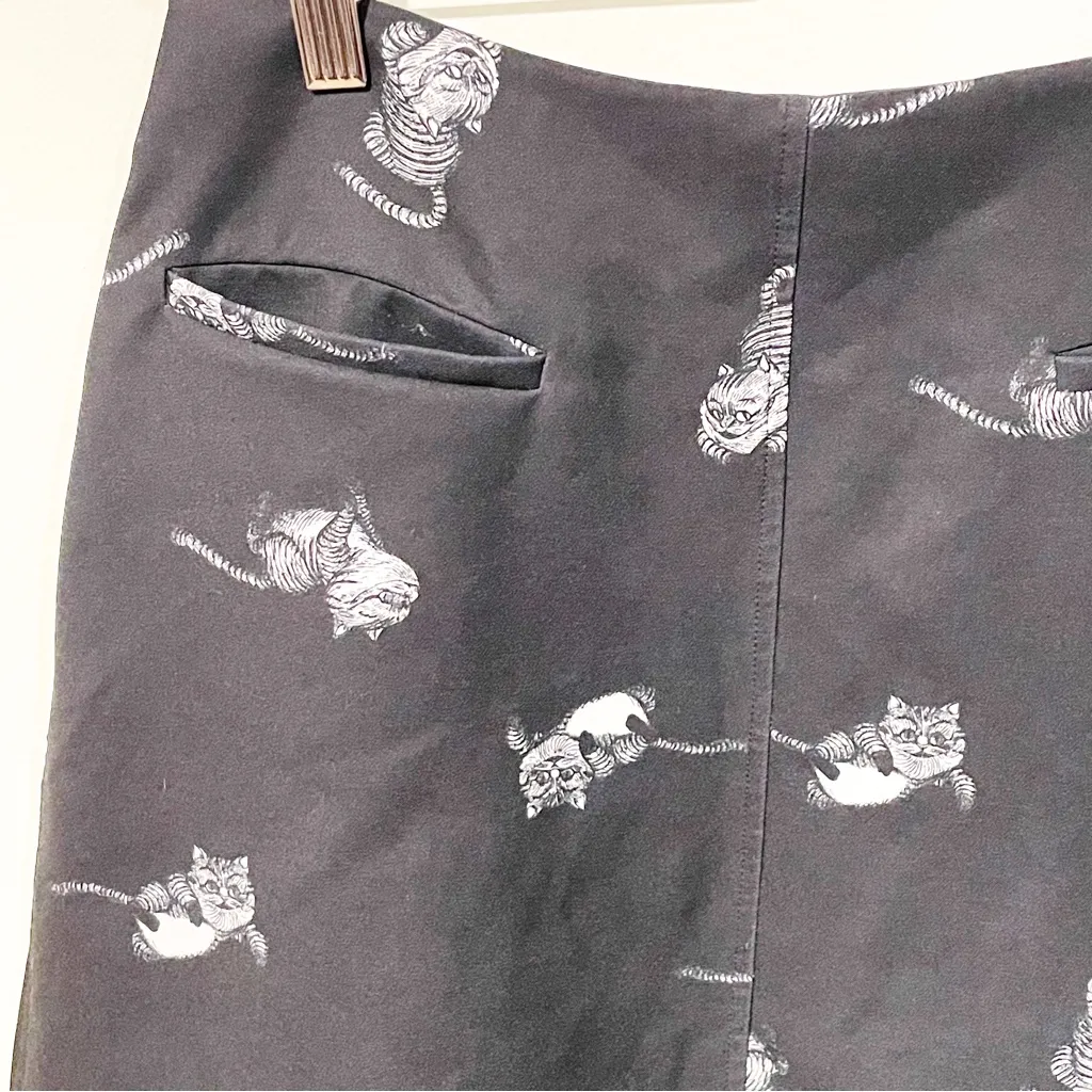 Disney Alice Through the Looking Glass Colleen Atwood Cheshire Cat Mini‎ Skirt - Image 3