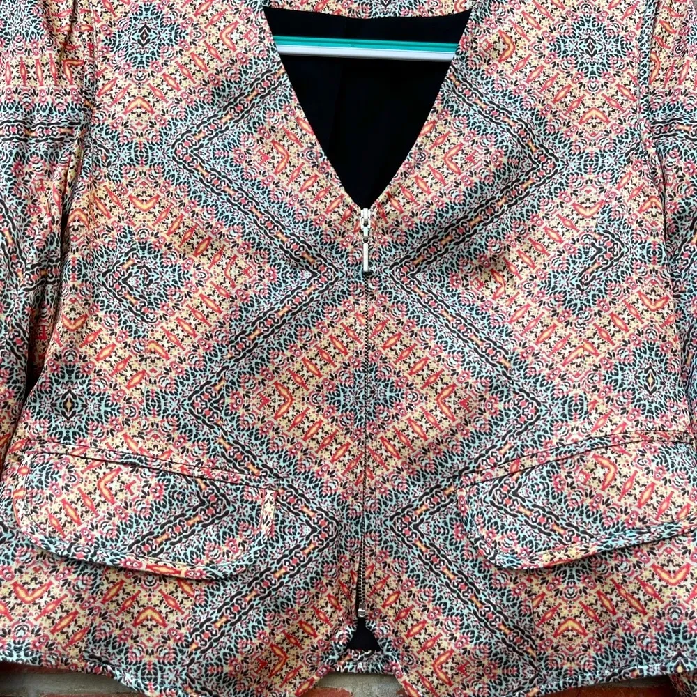 Nanette Lepore
Sunset-Print Structured Jacket - Image 5