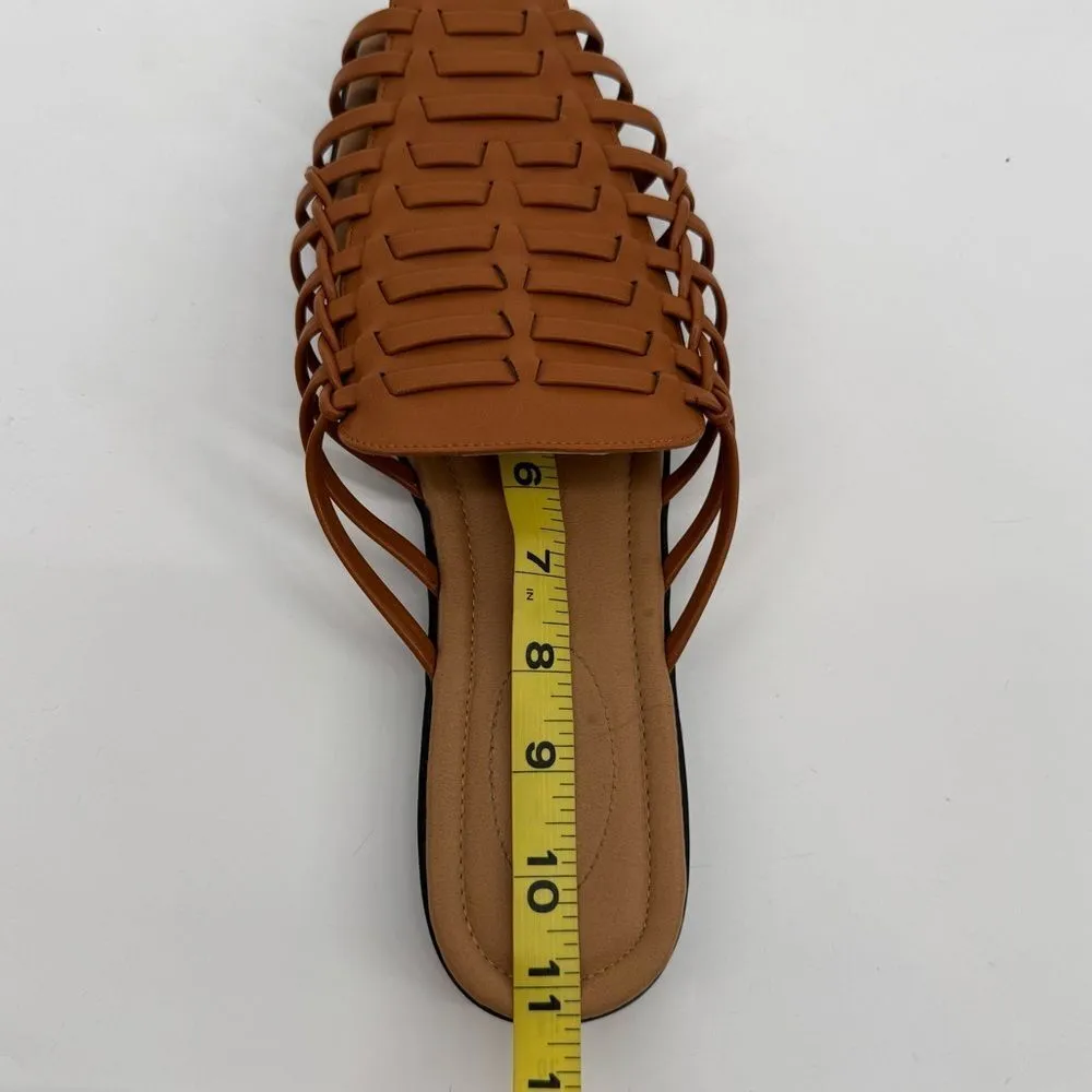 Comfortview Wendy Sandals Comfortview‎ Shoe Mule Slides Huarache Tan 11 - Image 7