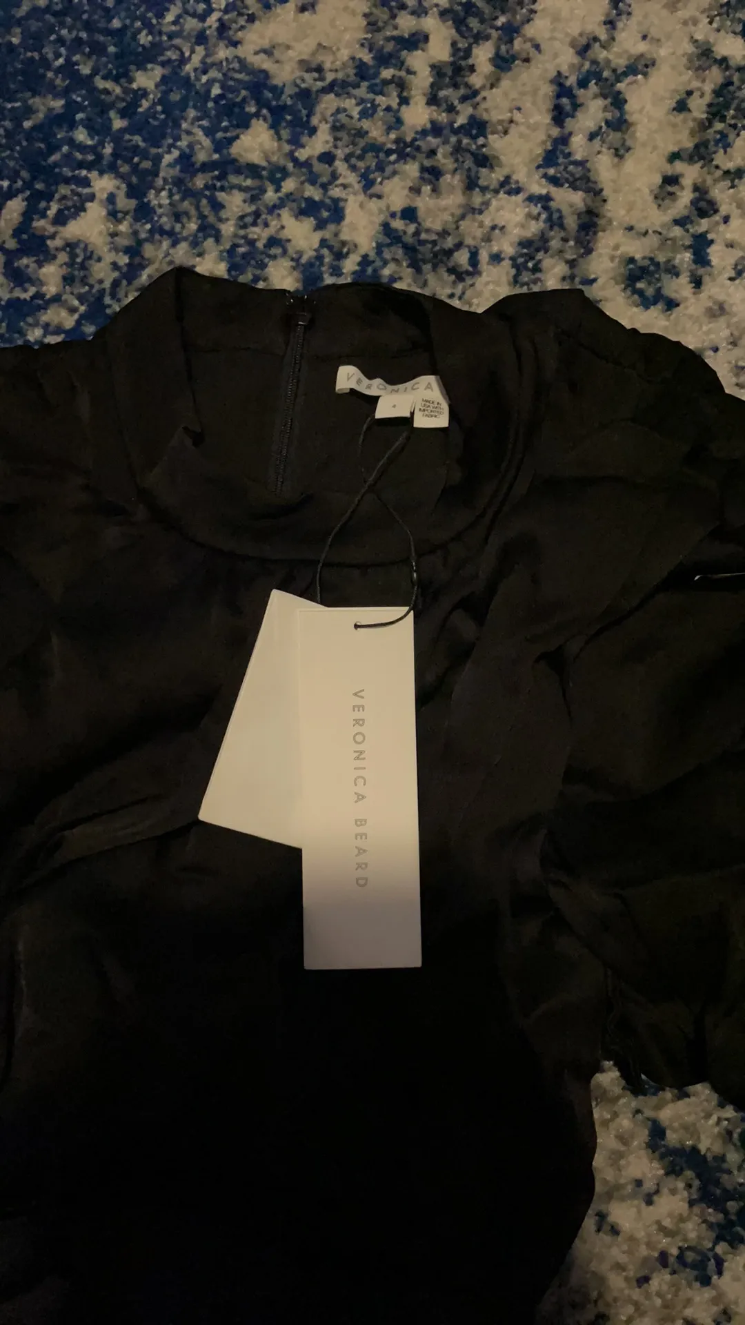 Veronica Beard Kavia Jumpsuit in Black 4 - Image 4