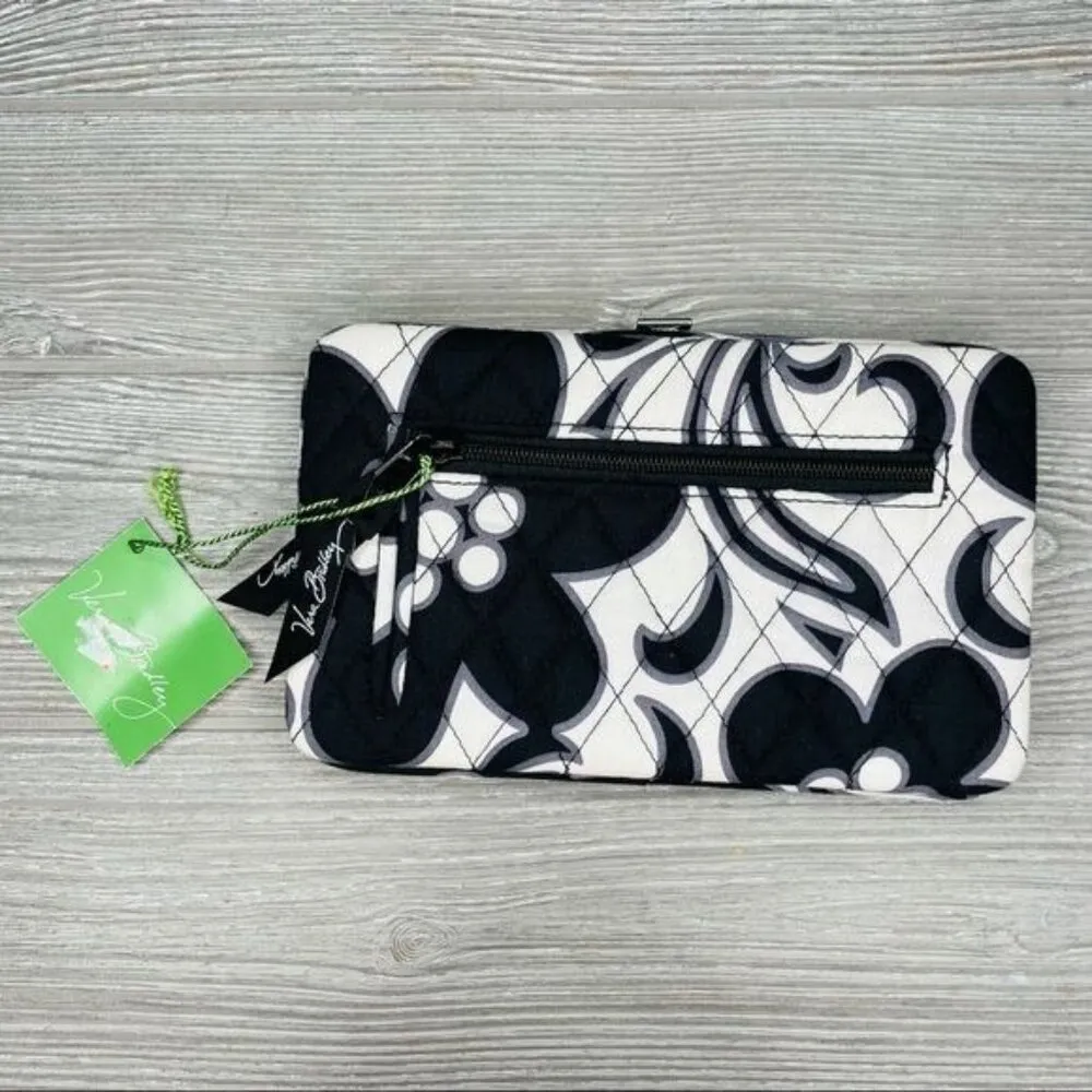 Nwt Vera Bradley opera wallet night and day clutch wallet purse bag floral - Image 2