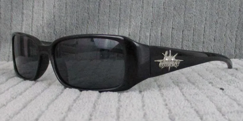 New Divine Eyewear Nice Black/Smoke Sunglasses Women's NWT Black - Image 2