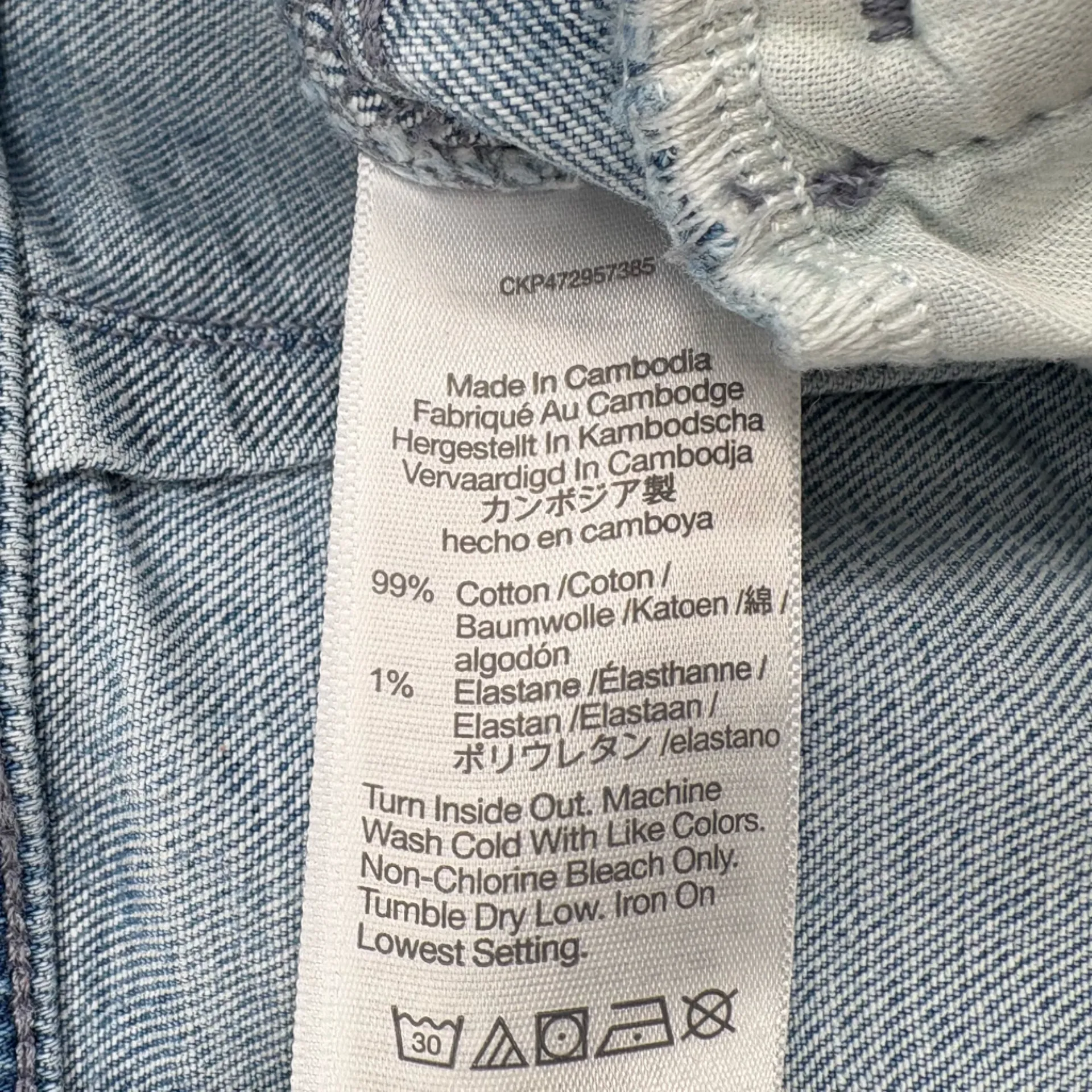 Madewell The Perfect Vintage Wide-Leg Front Seam Jean | Sz 28 | Paradelle Wash - Image 12