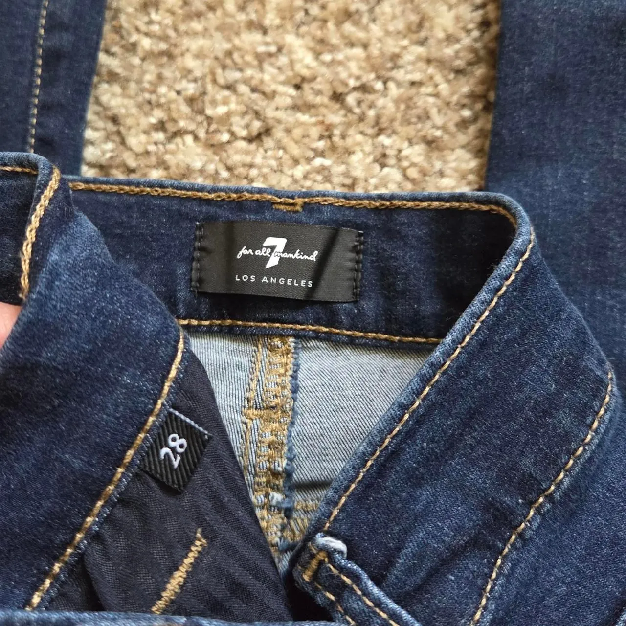 7 for all mankind dojo jeans 28x30.5 - Image 4