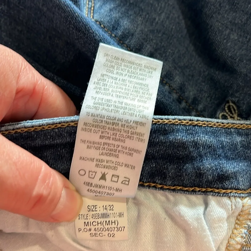 Sam Edelman The Kitten Mid Rise Skinny Ankle Women's Blue Jeans 32 - Image 10