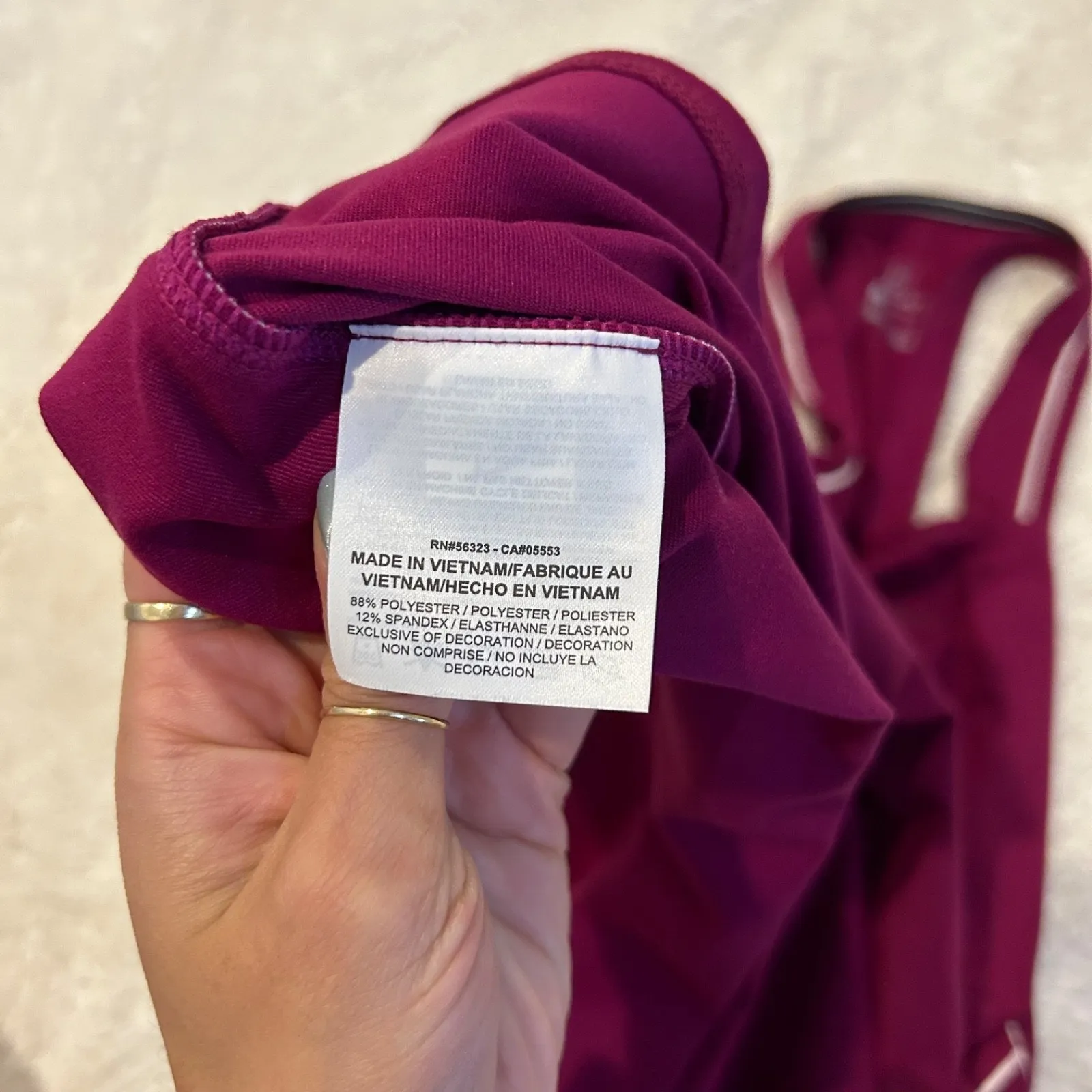 Nike Dri-FIT Women's Tennis Court Dress in Purple Size Large Mid Length - Image 6