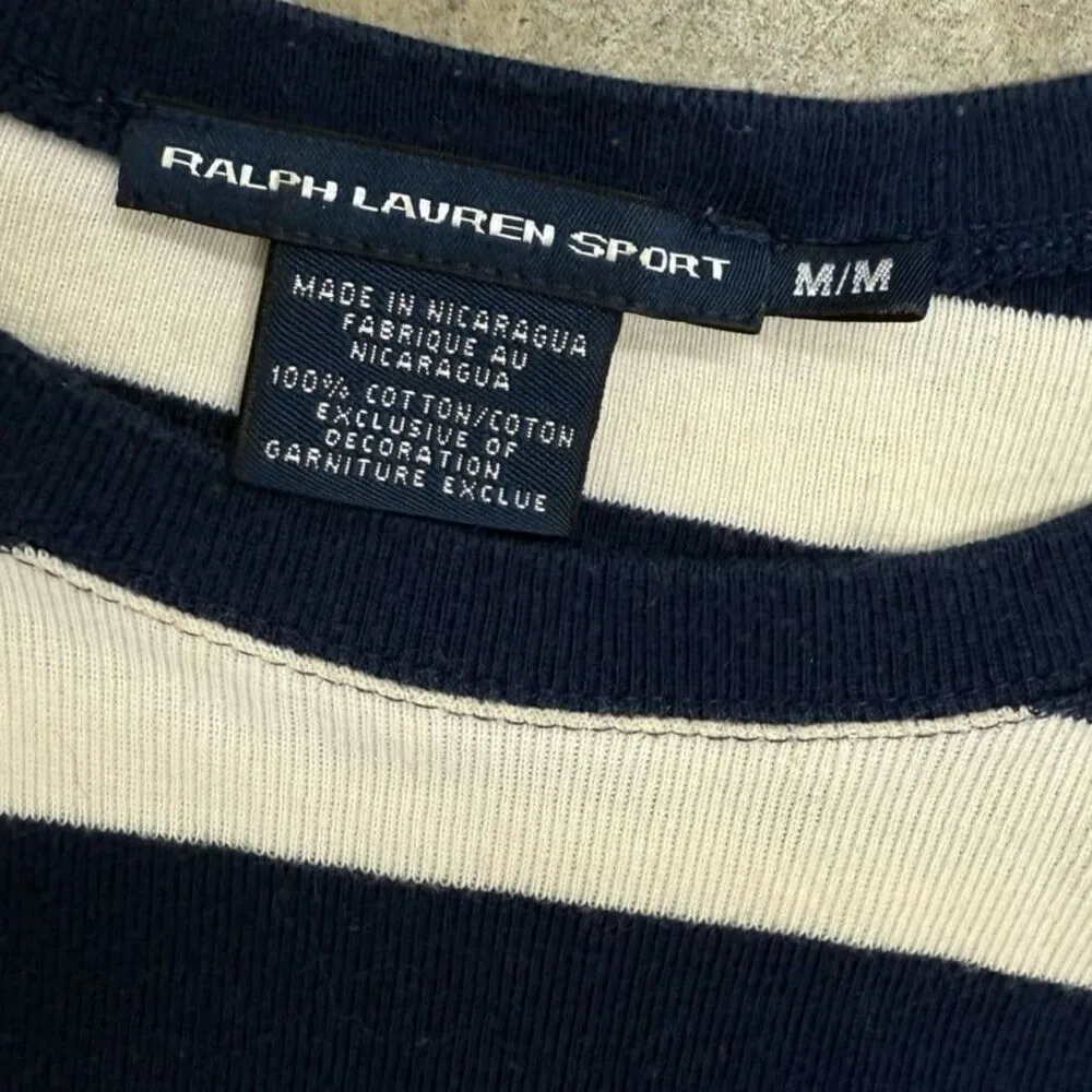 Polo Ralph Lauren nautical striped long sleeve tee shirt - Image 3