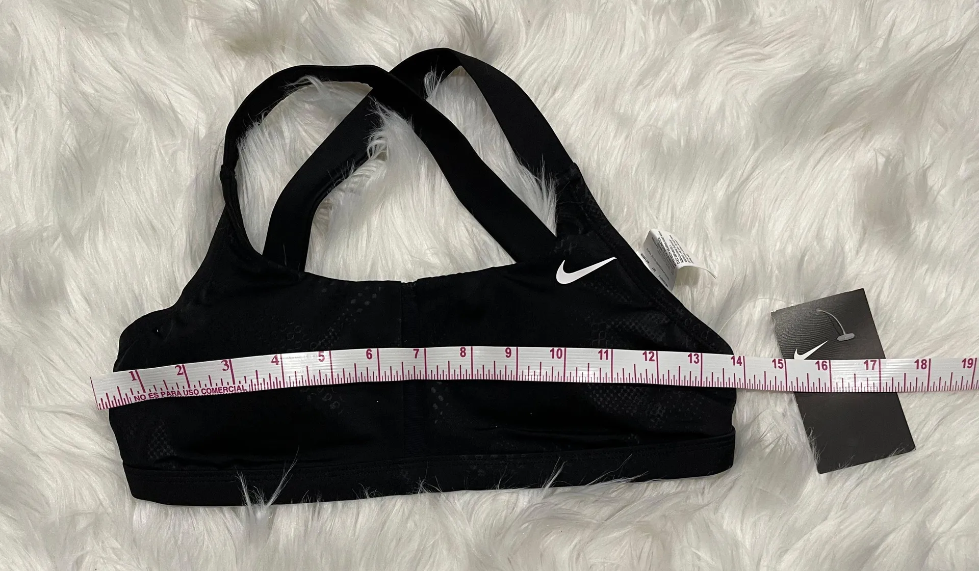 | Women's Bikini Top Polyamide/Elastane Blend | Black | Medium - Image 3