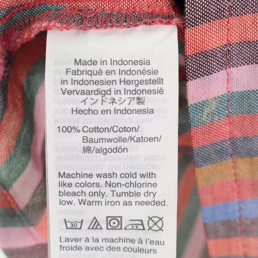 Madewell Tie-Front Cami Top in Rainbow Stripe 8P‎ - Image 8