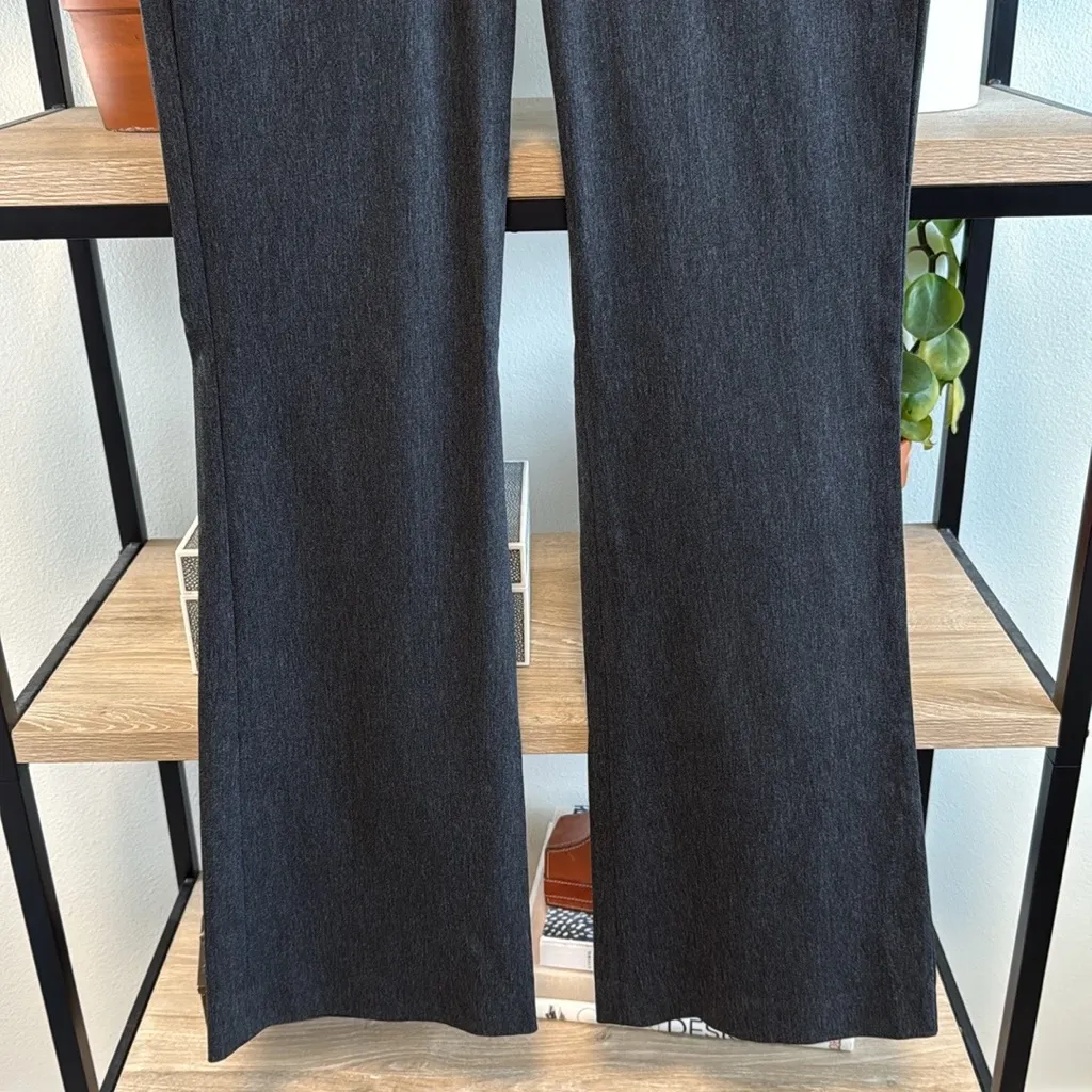 Express Vintage Editor Flare Mid-Rise Woven Dress Pant Trouser, 4 - Image 3