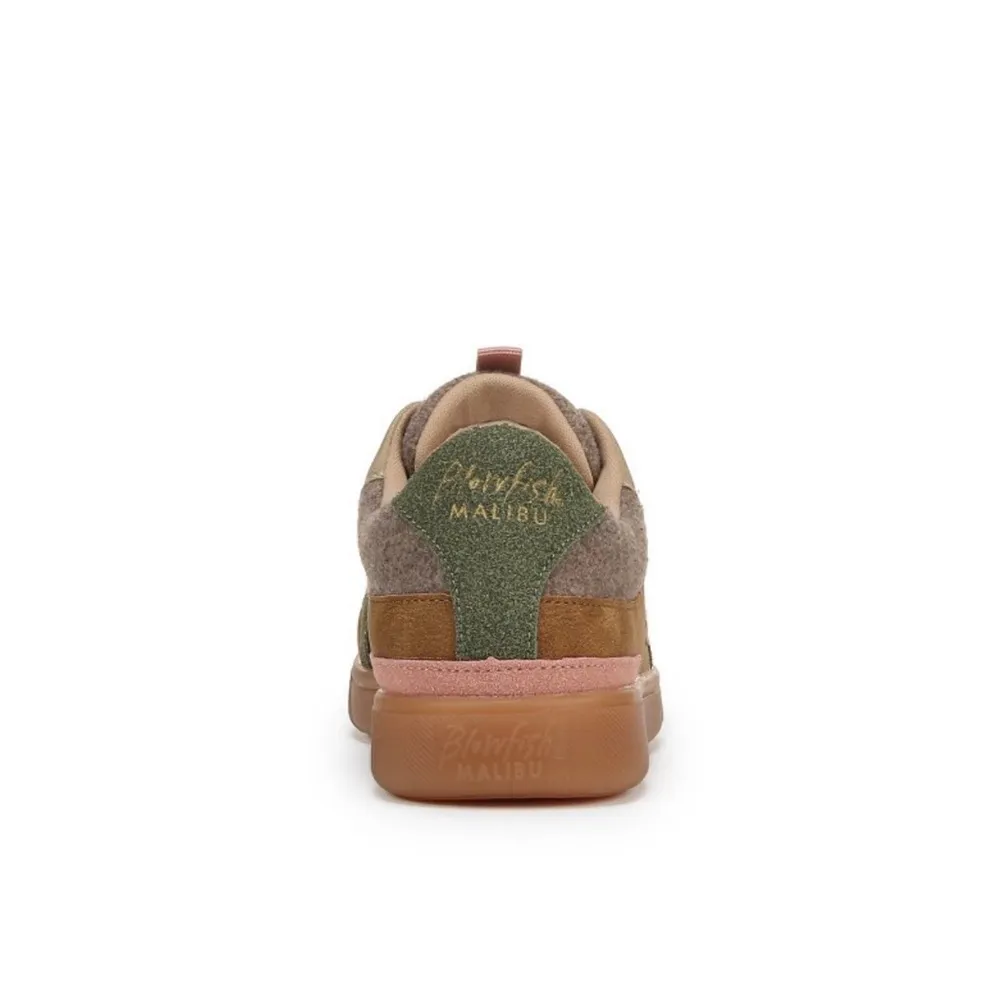 Blowfish NIB Malibu Women’s Tastic Lace Up Sneaker Whiskey Flannel Multicolor 7 Tan - Image 5