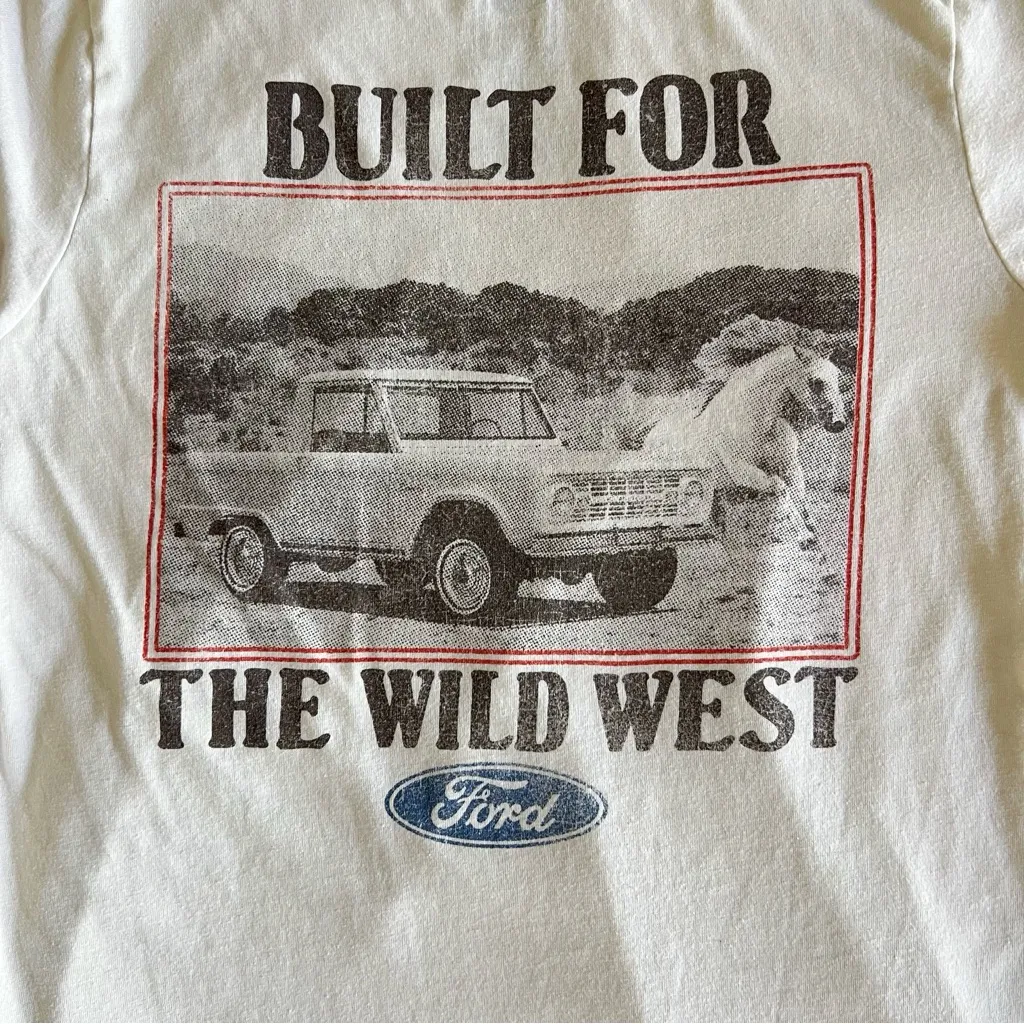 Ford Bronco Wild West Graphic Tee - Image 3