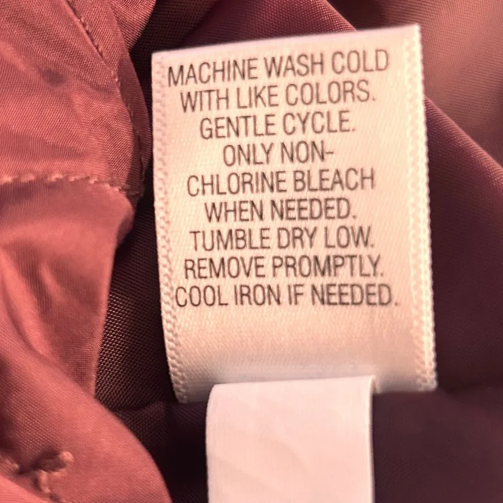 Croft & Barrow Puffer‎ Vest Medium Red Quilted Gorpcore - Image 10