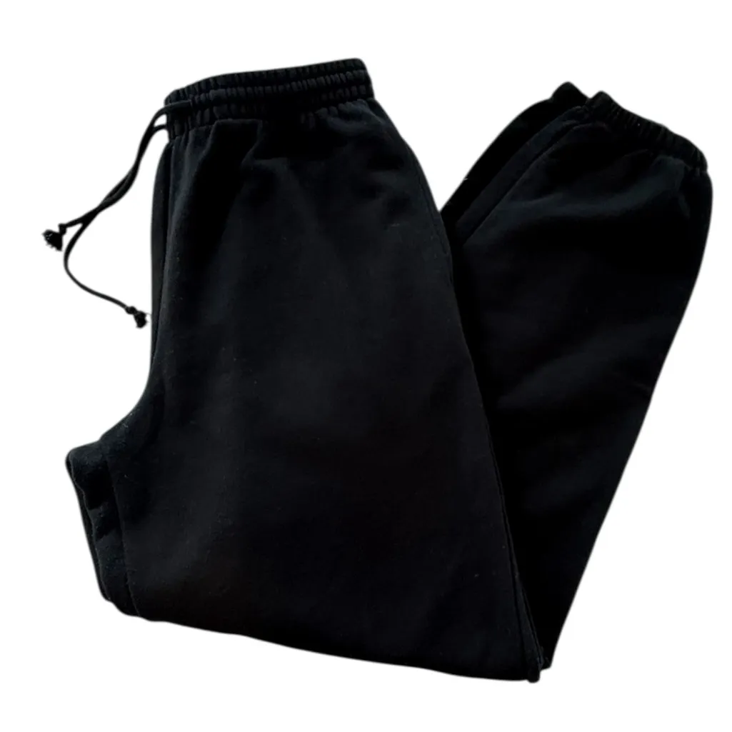 Women’s Vans Black Logo Sweatpants - Image 4