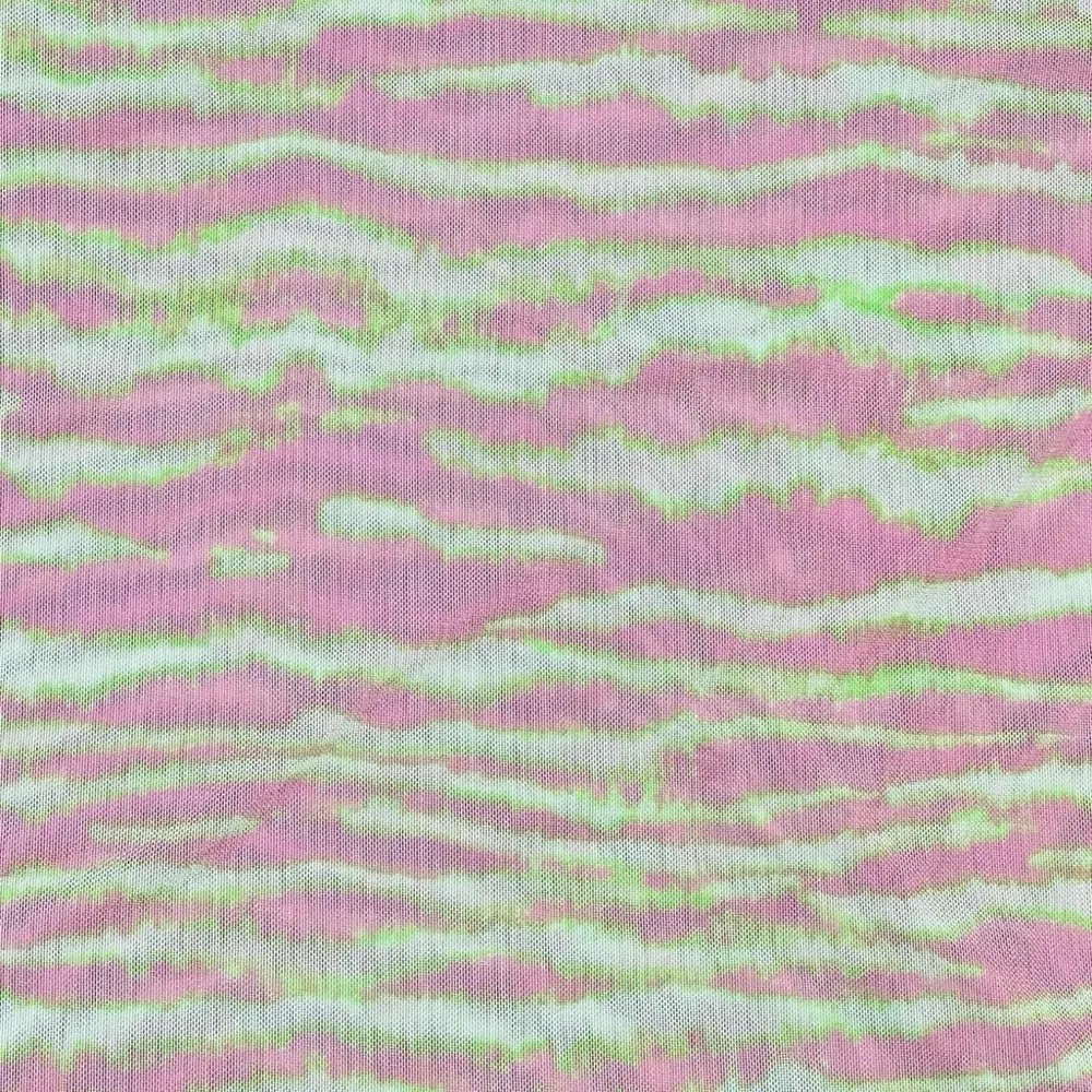 ★ Forever 21 Pastel Pink & Green Zebra Print Crop Top T-Shirt ★ - Image 2