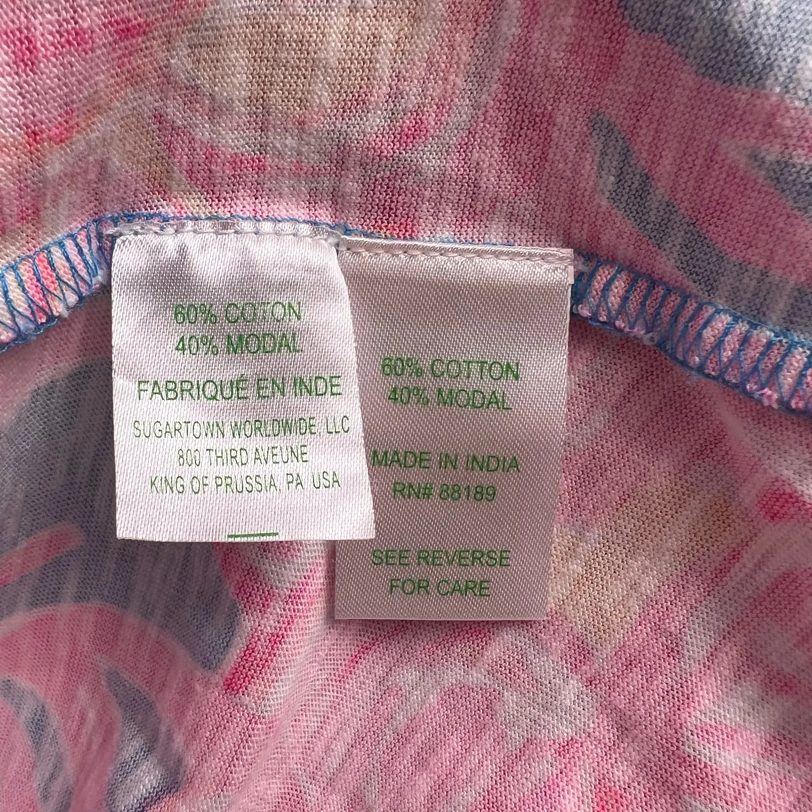 Lilly Pulitzer Sleeveless Dress, Coral Print, Cotton Modal, Summer Beach Resort - Image 9