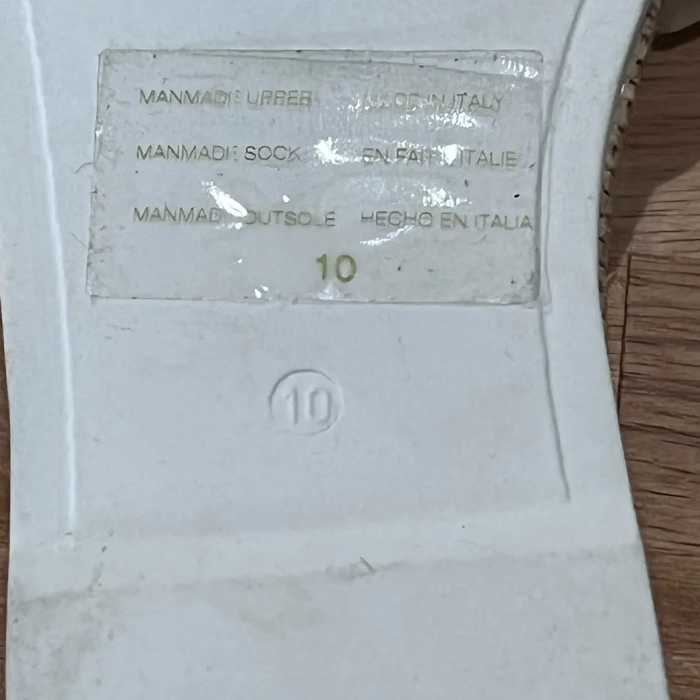 Seychelles Bellisima Slide Sandal White Women's Sz 10 Luxury Soft Leather Italy - Image 5