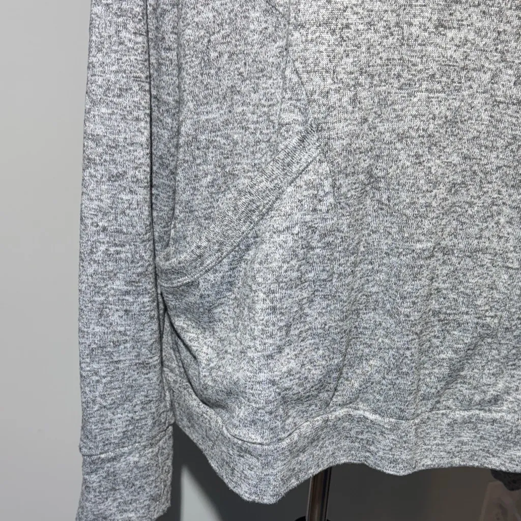 Old Navy Active Gray Funnel Neck Pullover Sweatshirt Women's XL - Image 4