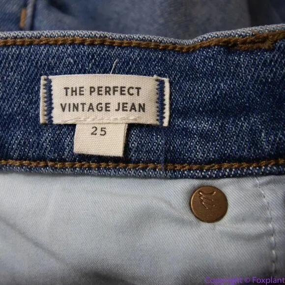 NEW Madewell the Perfect Vintage‎ Jean in Melgrove Wash, 25 - Image 13