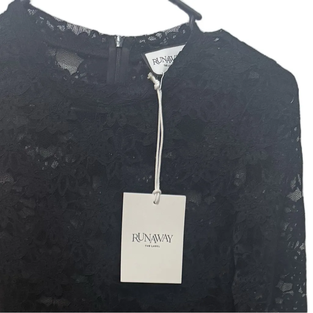 Runaway The Label Katnis Black Lace Jumpsuit - Image 5