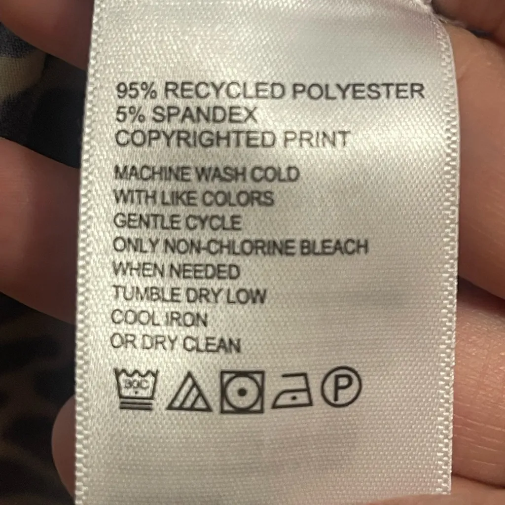 Tommy Bahama Women’s Sandy Safari Spots Animal Print  Sleeveless Short Dress - Image 5