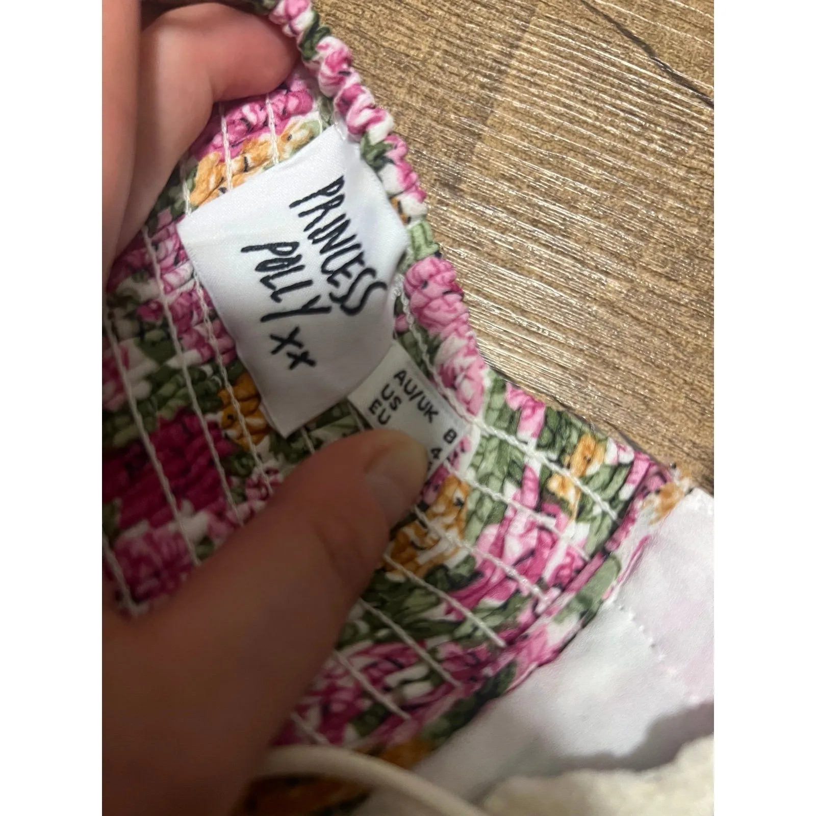 Princess Polly Emilee Mini Dress Pink Floral - Image 5