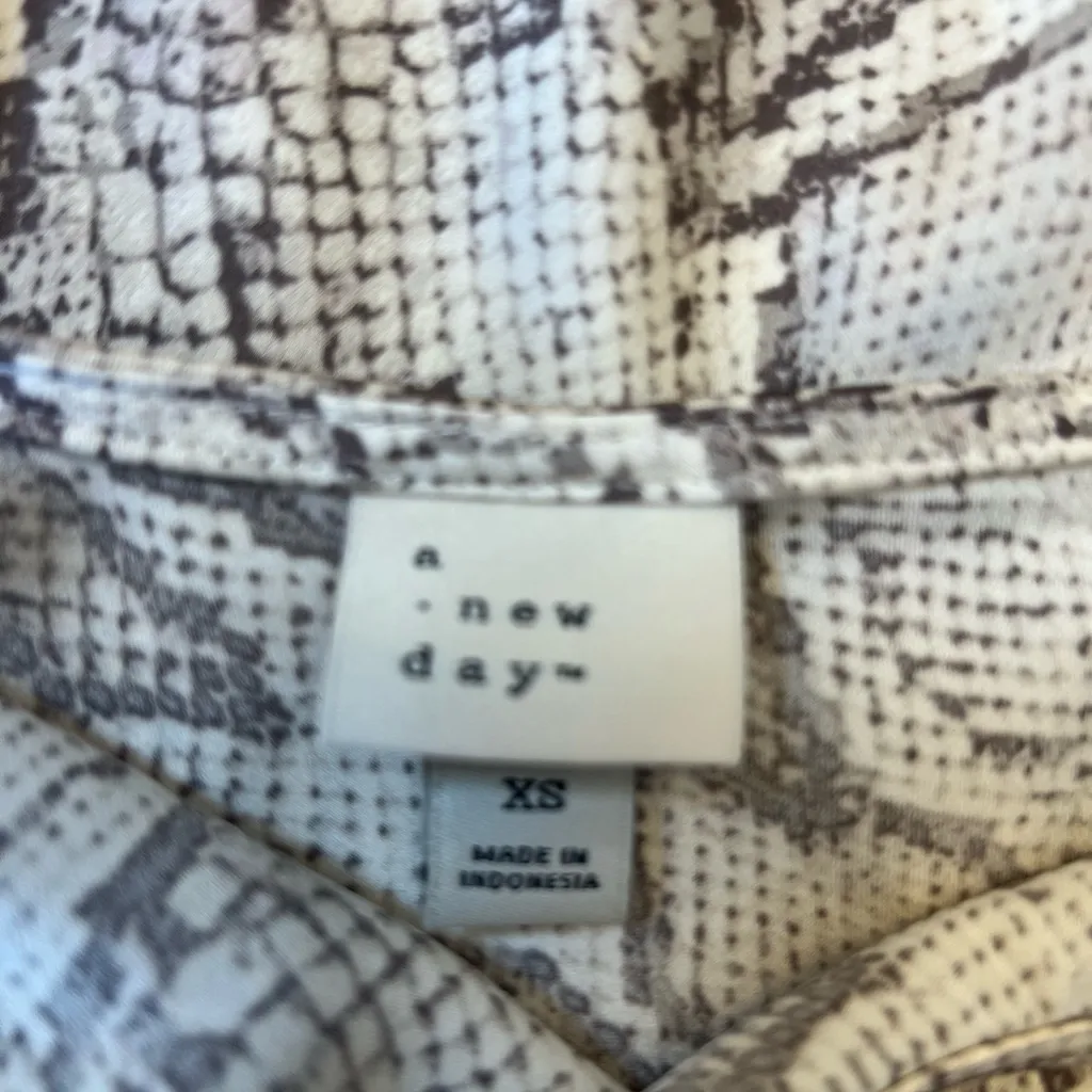 a new day Black and Cream Snake Print‎ Maxi Dress - Image 2