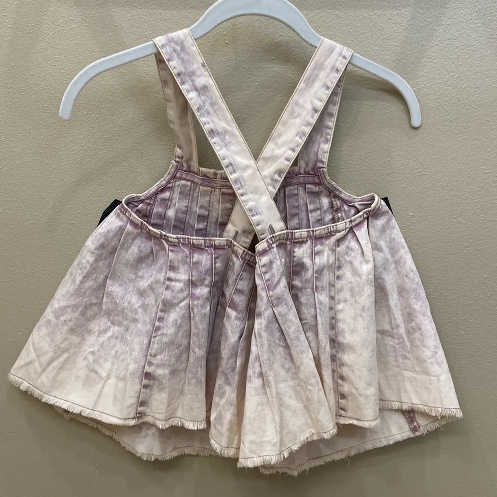 Marina Denim Top. Size XS. Washed purple. NWT - Image 3