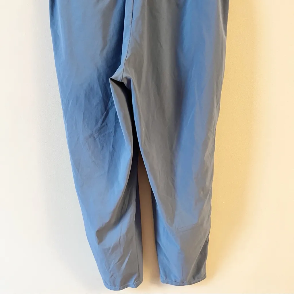 Athleta Nolita Slim Tapered Crop Pant Size 4 Semi Fitted Blue Elastic Waist - Image 9