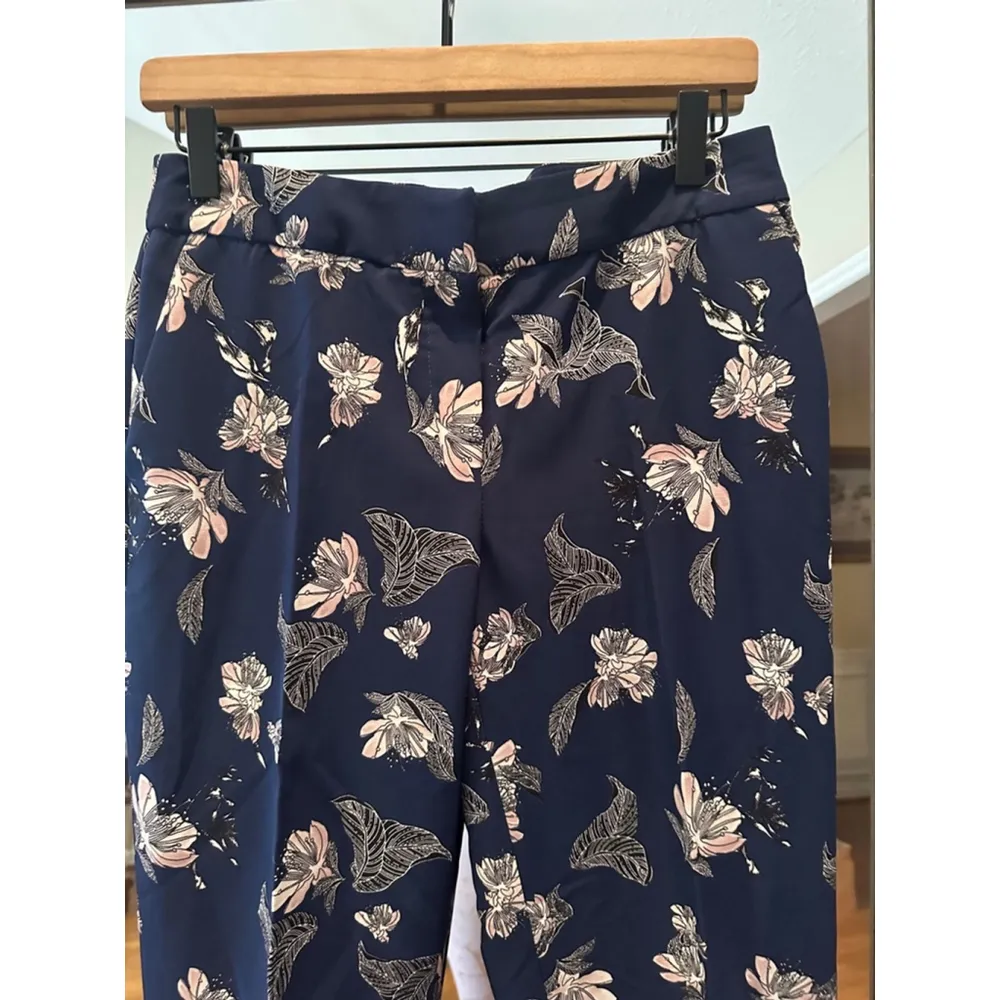 Women's Ella Rose Pants,‎ XS, Navy Floral Pink - Image 5