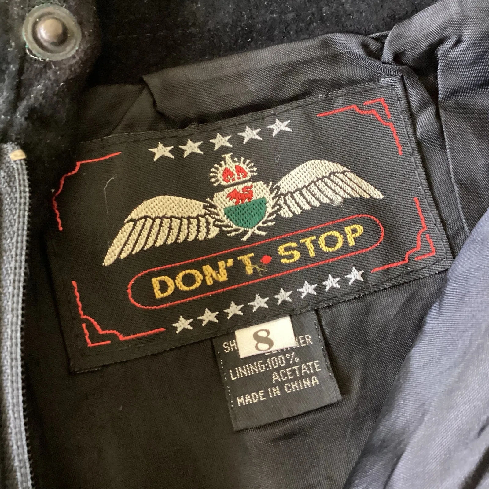 Black Suede Leather Western Pants Size 8 - Image 4