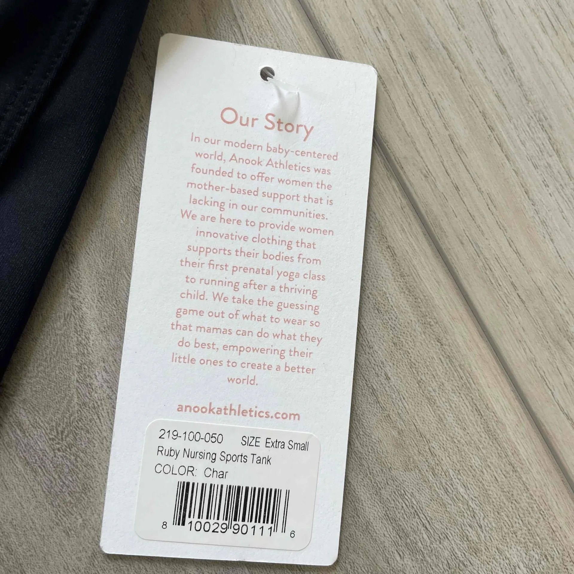 New Anook Ruby nursing tank XS‎ char Black Size undefined - Image 4