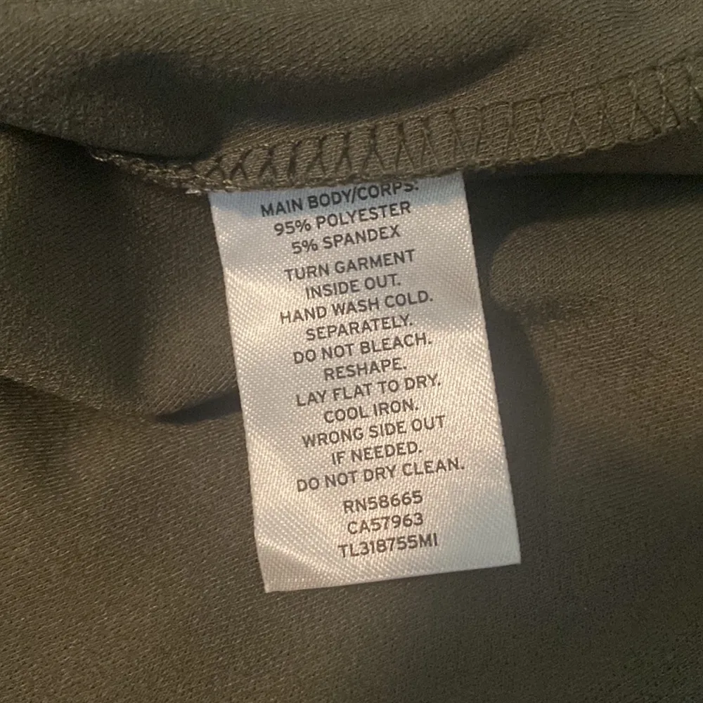 NWT Leith Olive Tank Dress Sz M - Image 5