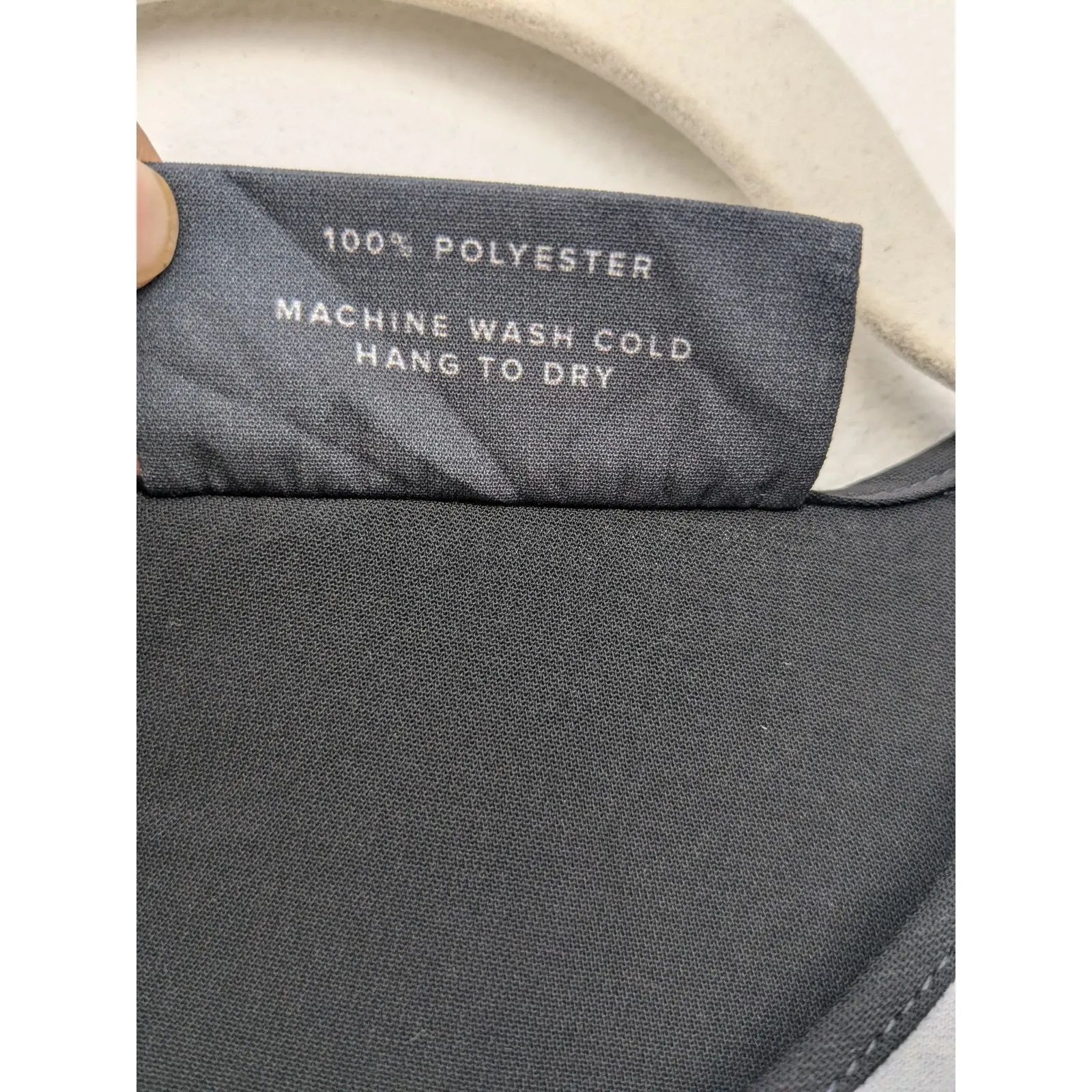 Tricia Rissman Women's Tee VIDA Short Sleeve Modern NAVY WHITE Size Medium - Image 6