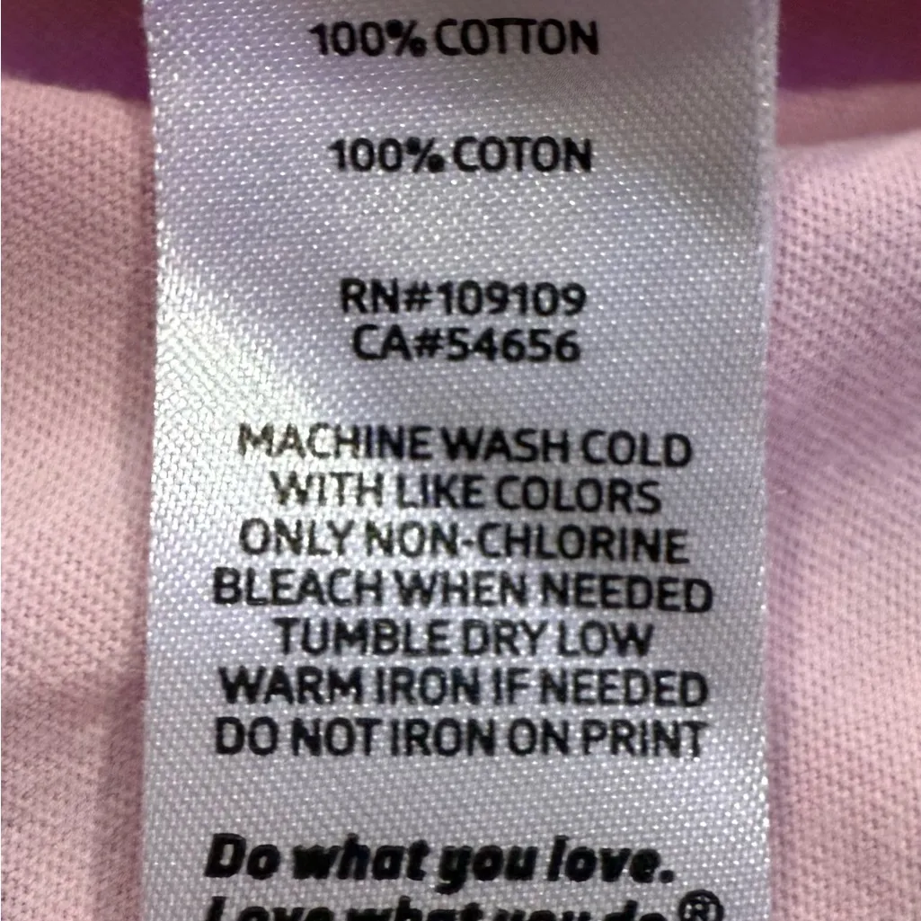 NWT Life is Good Women's Dry Day Martini Short Sleeve Pink Tee Shirt Size Small - Image 5