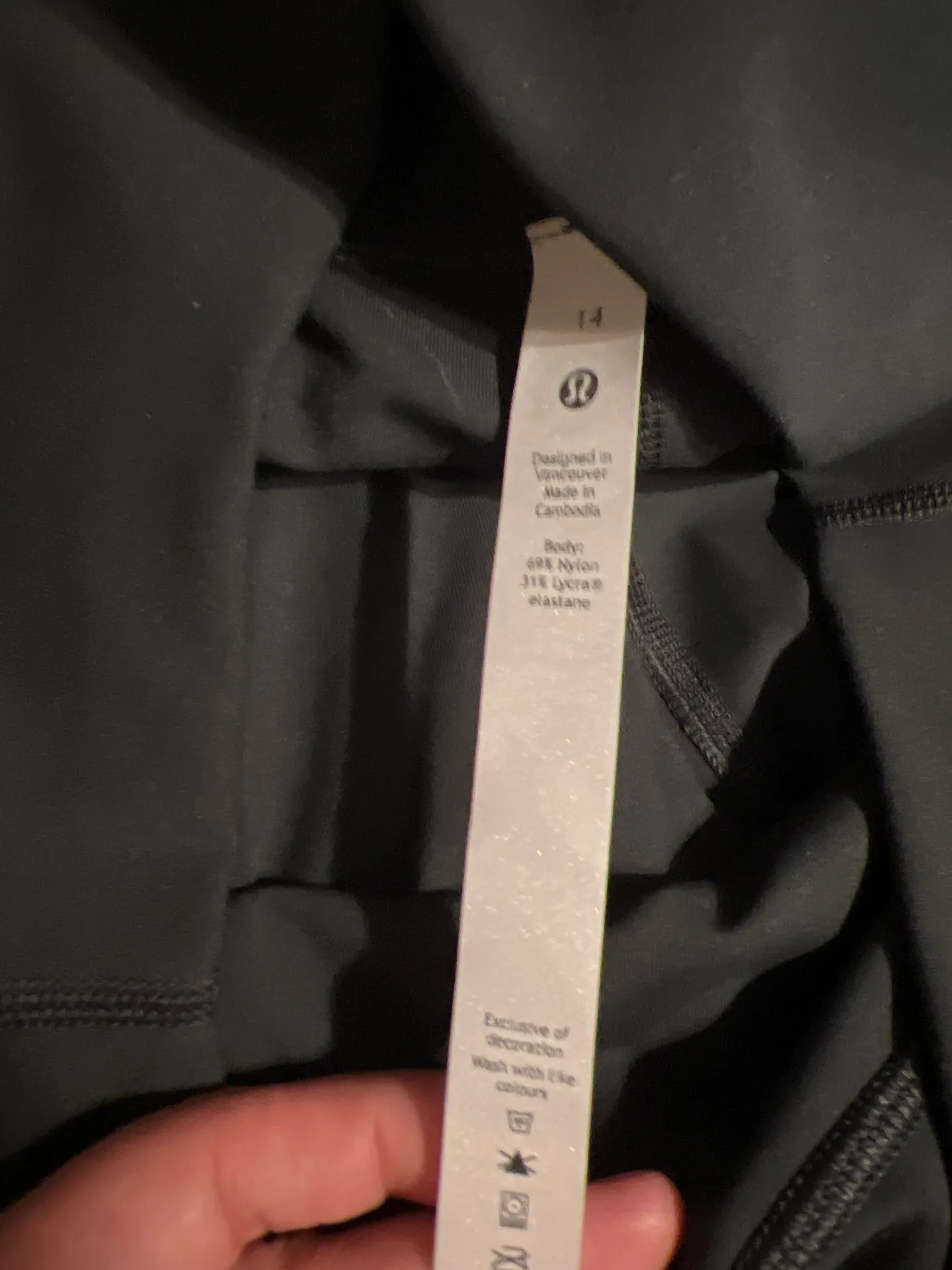 Lululemon Tights Forest Green - Image 3