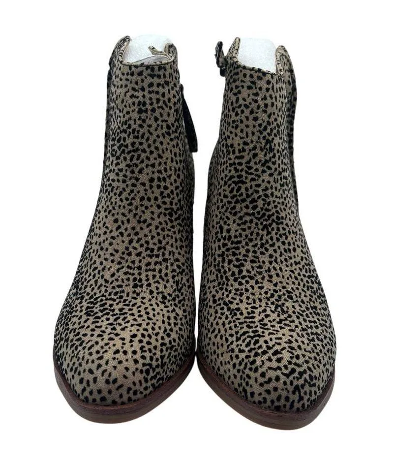 Stitch Fix MIA Spotted Animal Western Ankle Boots Booties Tracee Leopard 6.5W - Image 2