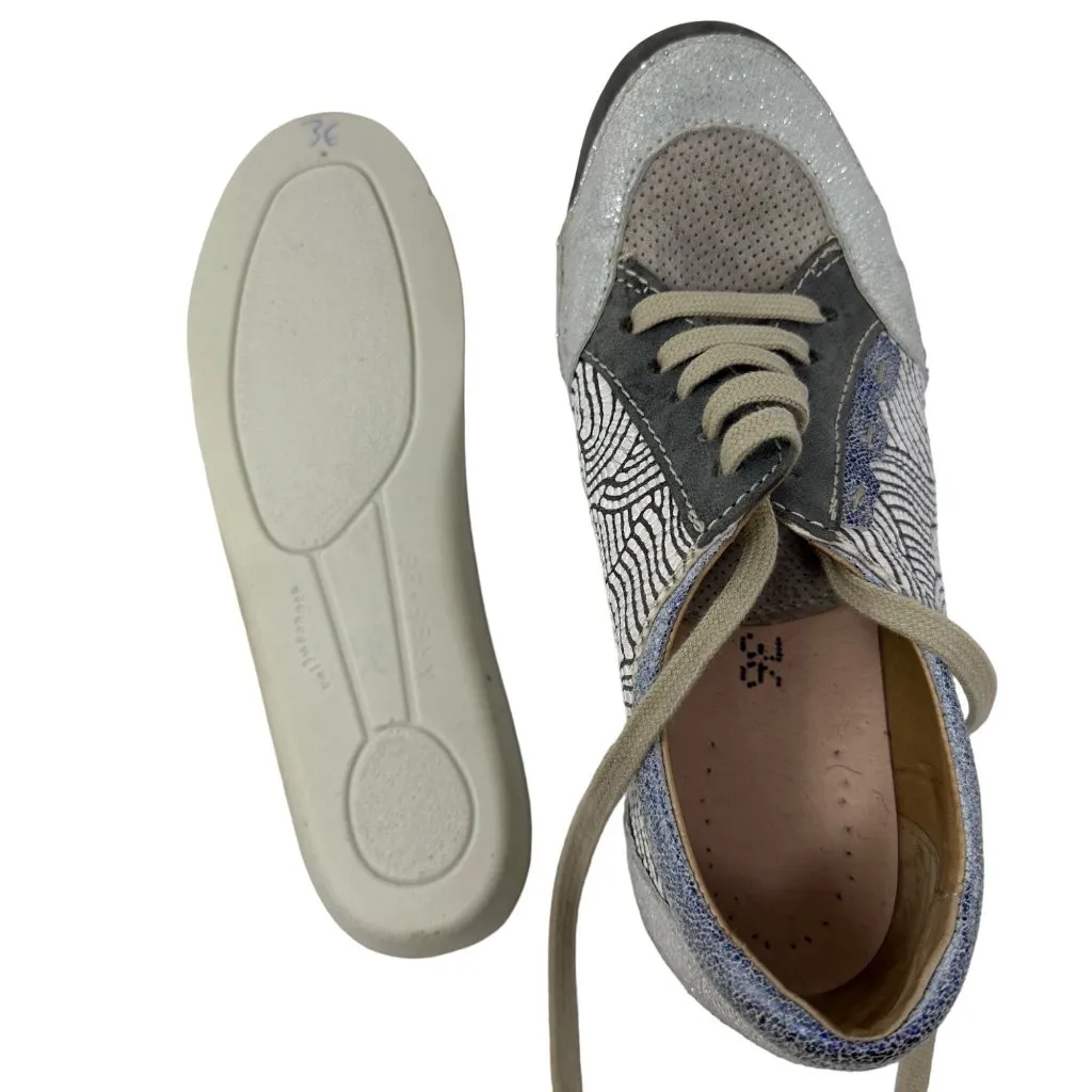 Charme Routard Leather Sneakers Size 36 Lace - Image 9