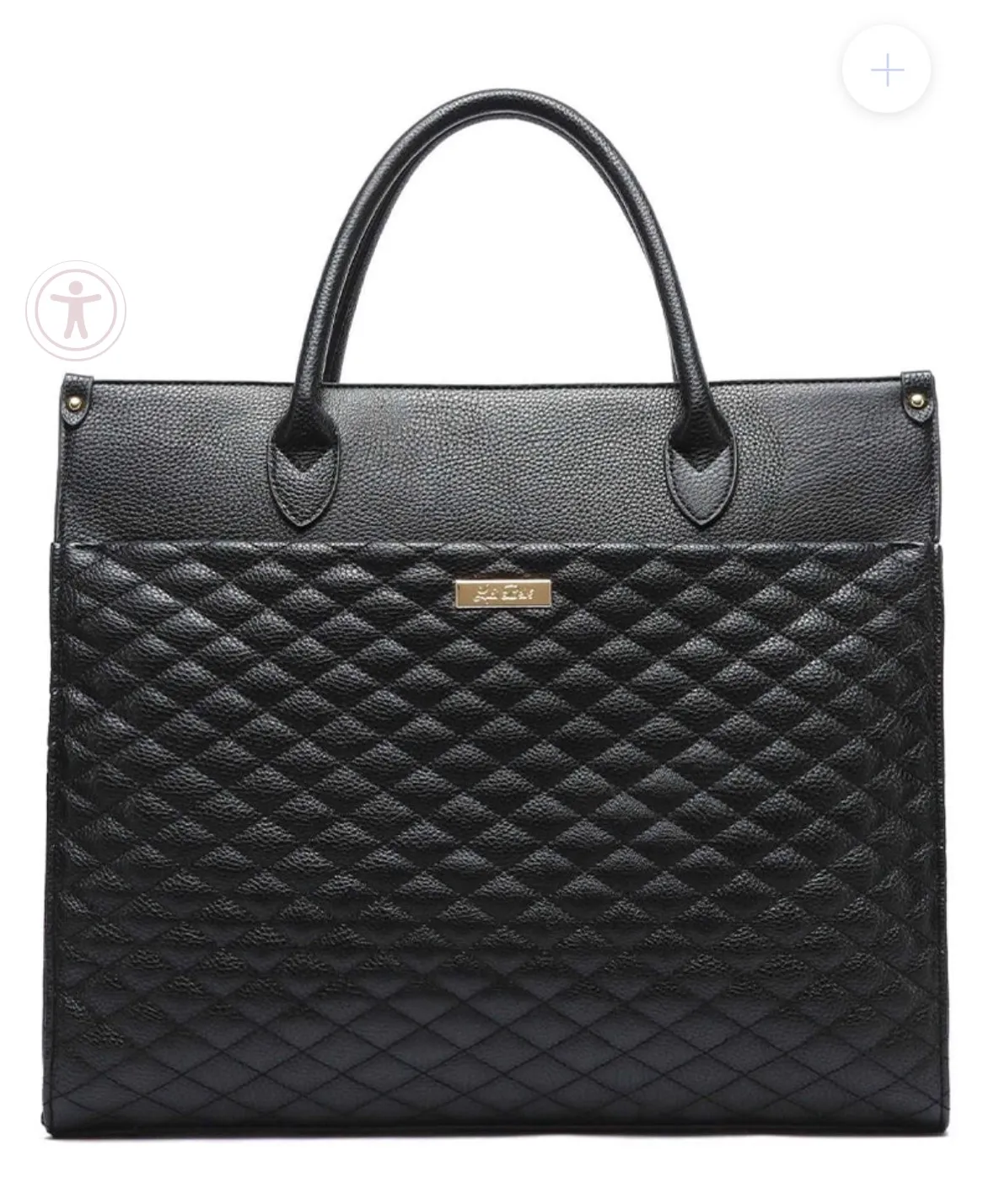 Luli Bebé Diaper Bag Black - Image 3