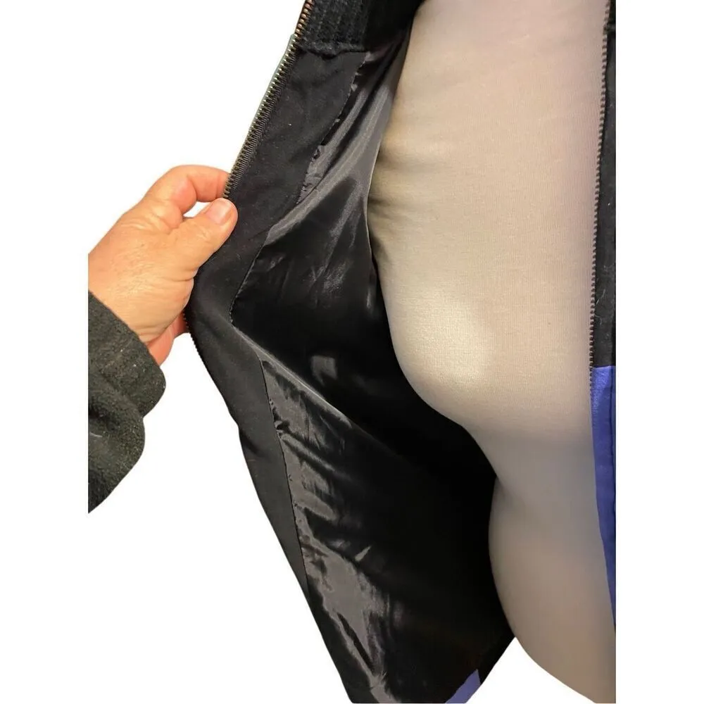 JM Collection By Jennifer Moore Y2K 90’s/2000’s Era color Block Full Zip Sweater - Image 11