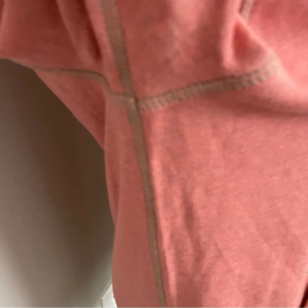 Harley Davidson Sweatshirt Hoodie Embroidered Motorcycle Pink Coral Tan Black - Image 11