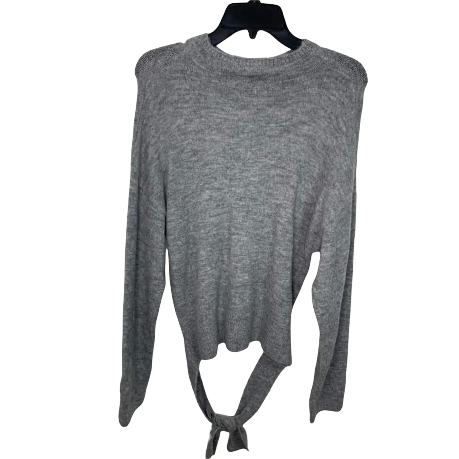 WAYF Light Grey Bow‎ Soft Sweater Size Medium NEW - Image 6