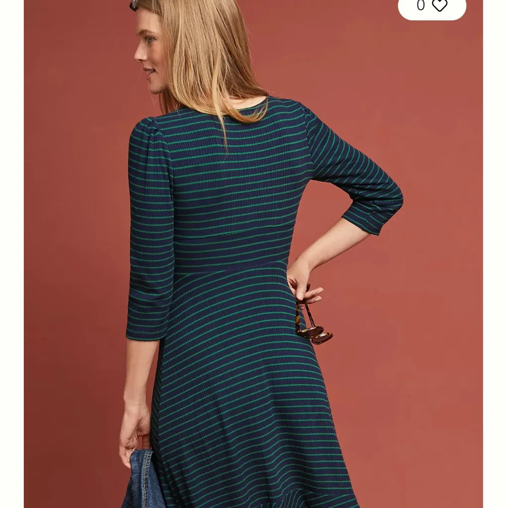 Maeve anthropologie Flores Striped Dress small‎ - Image 2