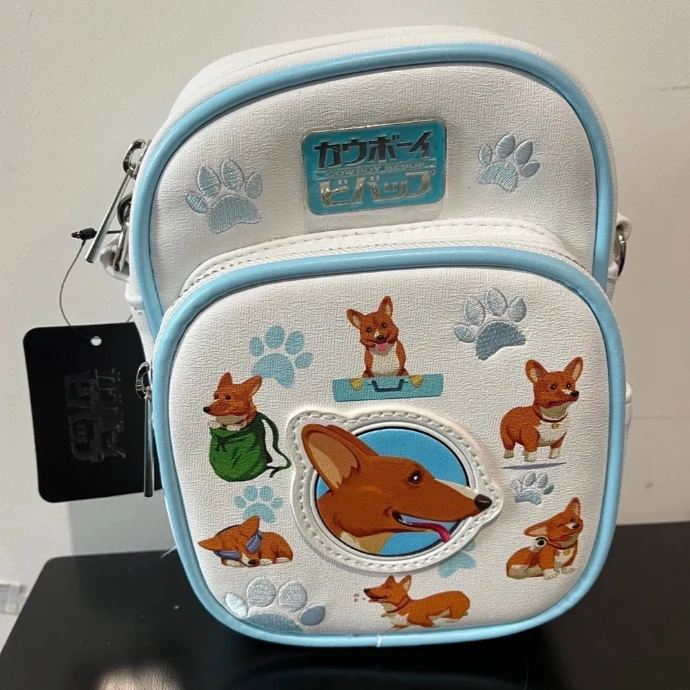 Cowboy Bebop Ein Allover Print Crossbody Bag - Image 3