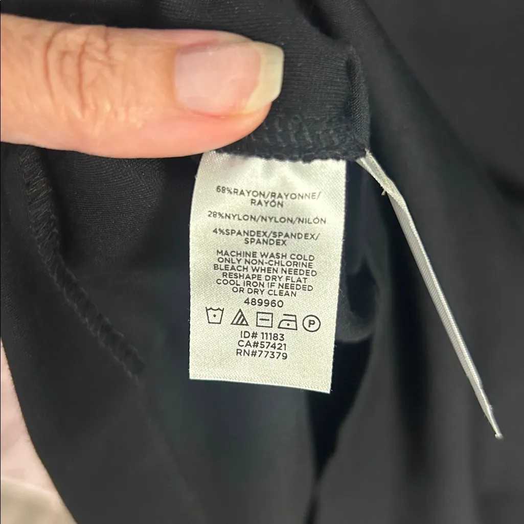 Ann Taylor New color block ponte knit  preppy midi dress shift size 10 chic - Image 6