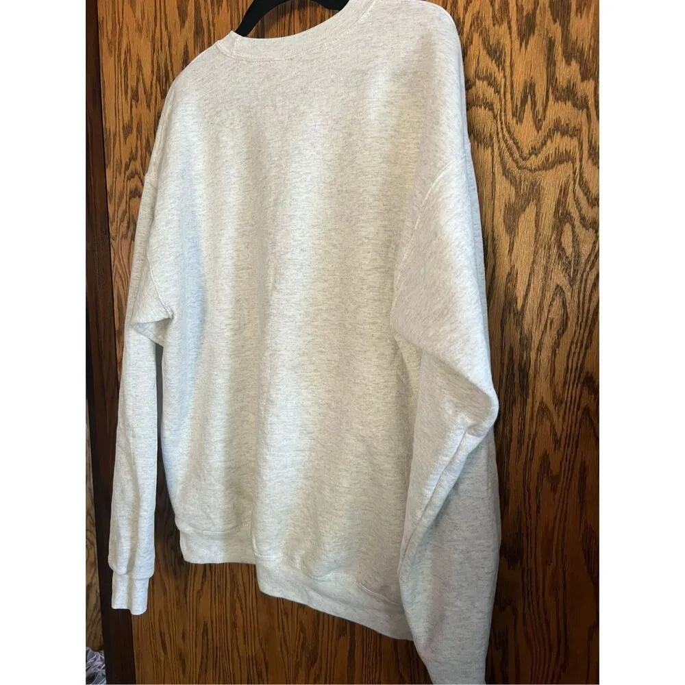 Ain’t No Laws When You Drink With Claus Crewneck White Claw Santa Christmas Crew Size M - Image 7