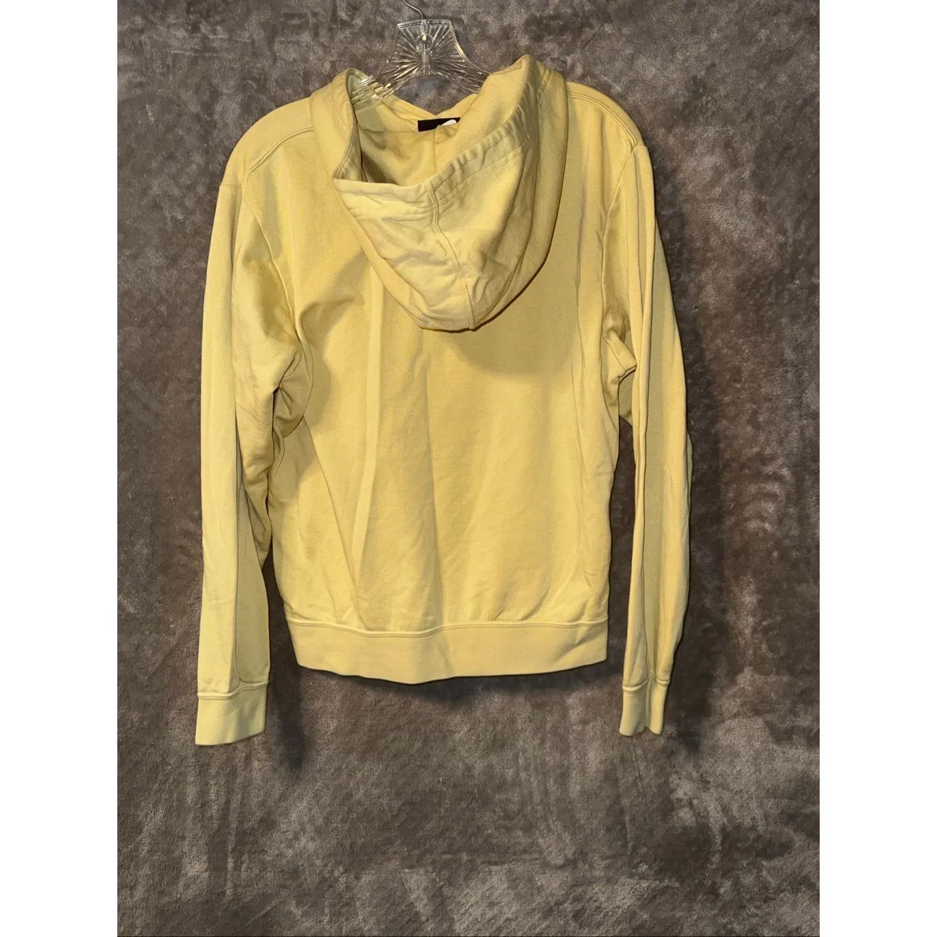 Nike women’s yellow pullover hoodie kangaroo pockets XS - Image 2