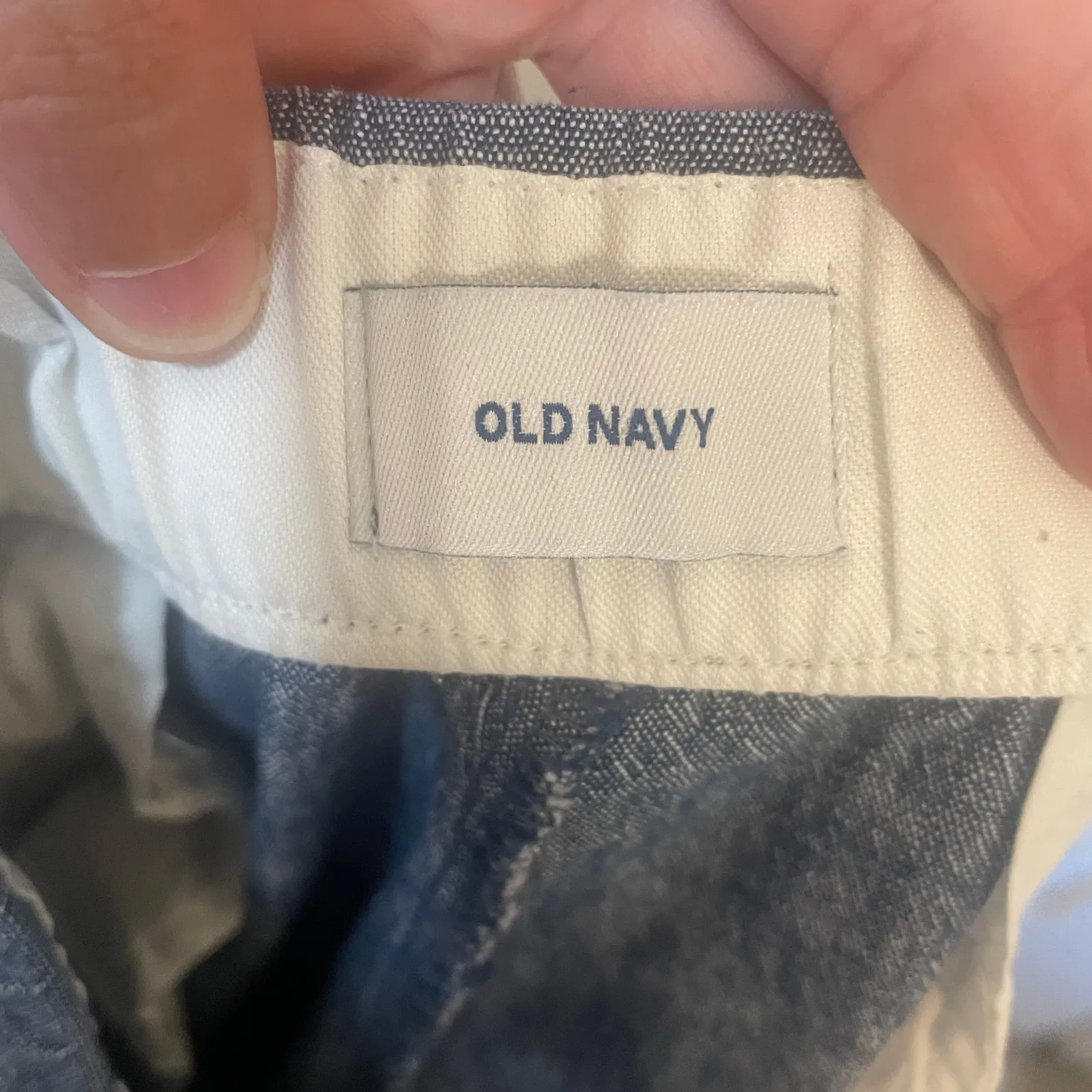 Old Navy Slim Built-In Flex Linen-Blend Interior Drawstring Pants size L - Image 16