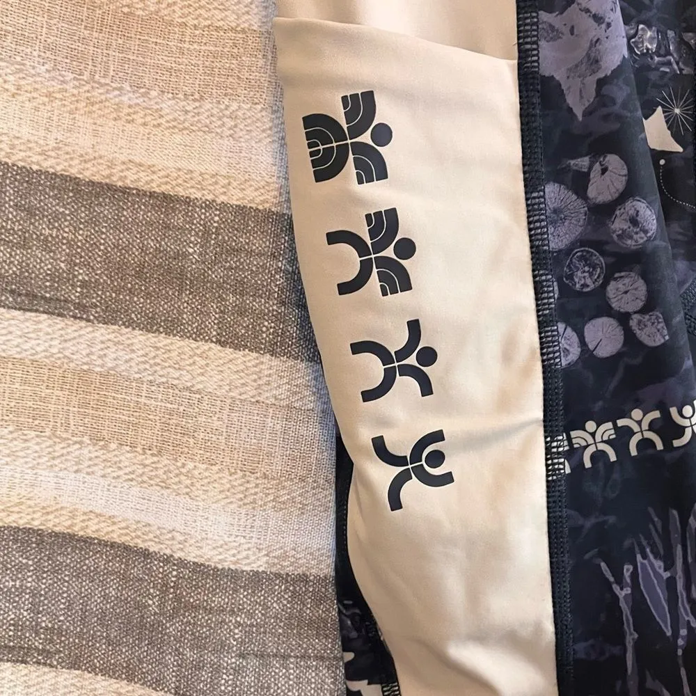 Northface Trailwear‎ Navy 7/8 Length High Rise Leggings Size XL - Image 5