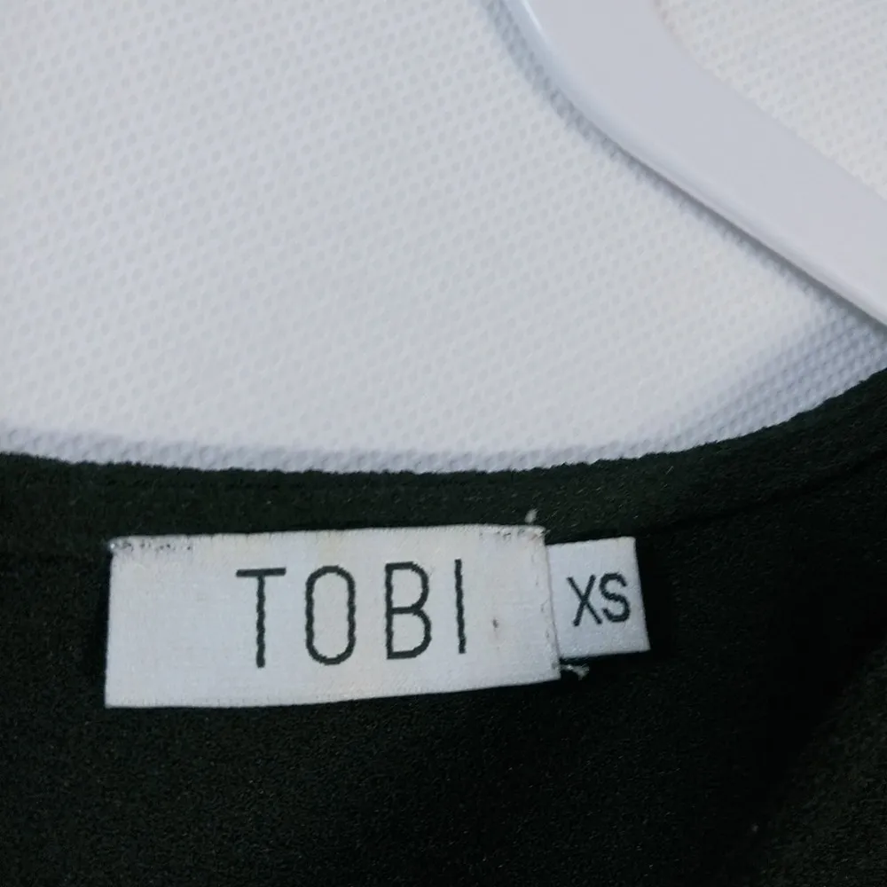 TOBI PIECE OF CAKE BLACK SHIFT MINI DRESS SIZE XS - Image 5